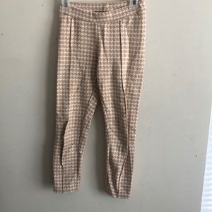 Houndstooth stretch pant